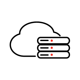 Organised Data on Cloud icon