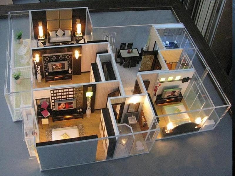 home interior design model